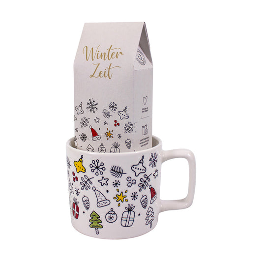 Tasse Winter Zeit