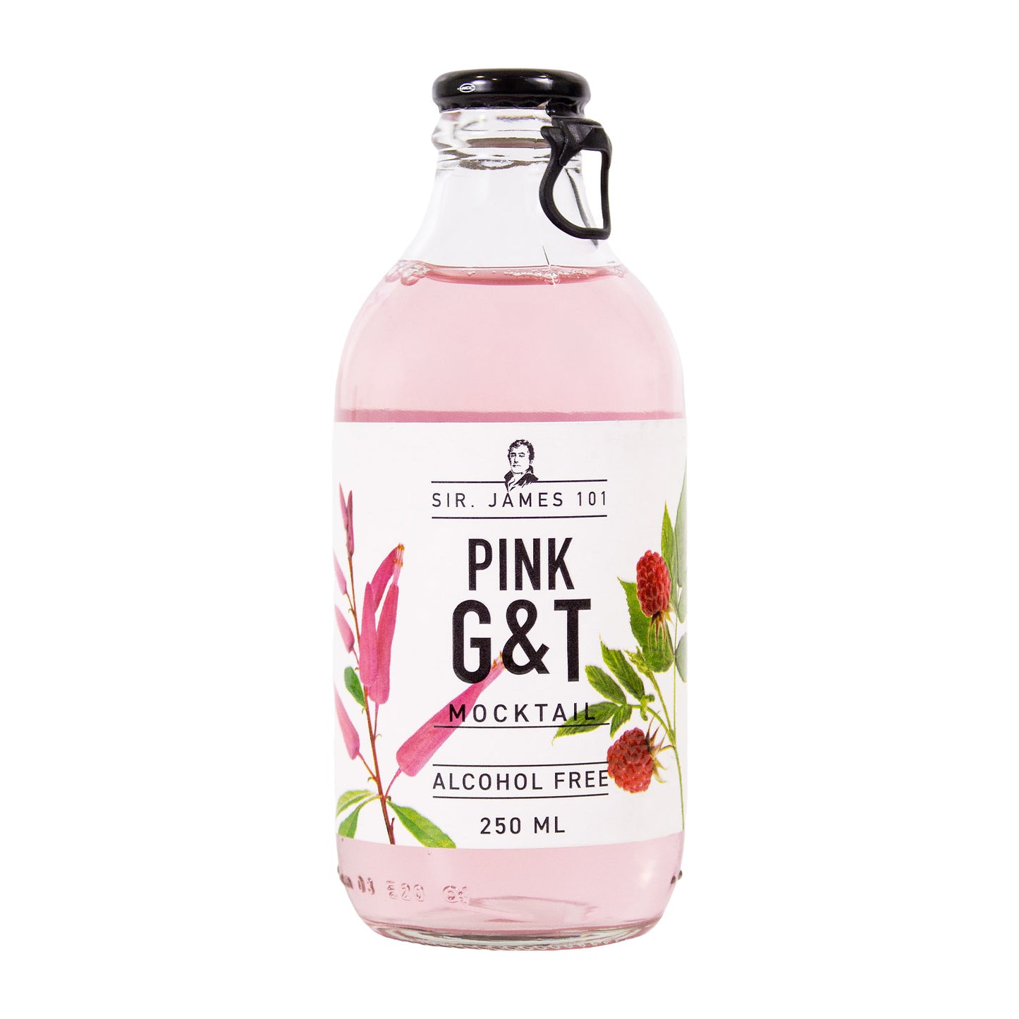 Sir. James 101 Mocktail alkoholfrei - Pink Gin Tonic